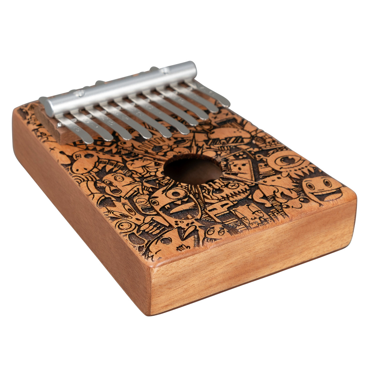Art Series Kalimba 10 Little Monster Laser Art Series Kalimba 10 Little Monster Laser