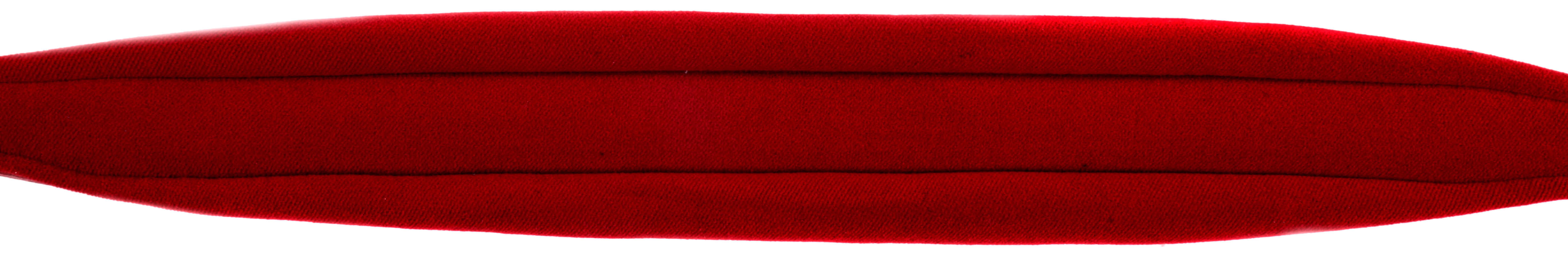 Akkordeon Trageriemen  Rindleder rot Rindleder und Samtpolster rot 7,5 cm Breit.