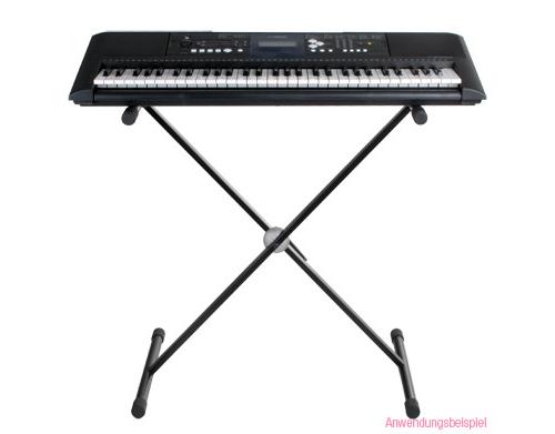 X-Keyboardständer Pro I 1-strebig m. Einhandverschluss