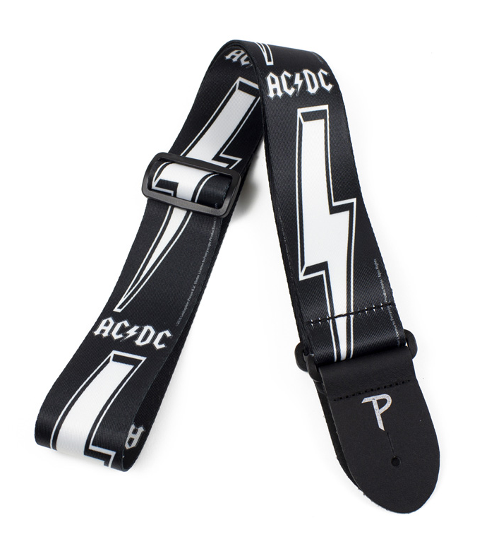 1035 Artist Gurt AC/DC Logo and Bolt