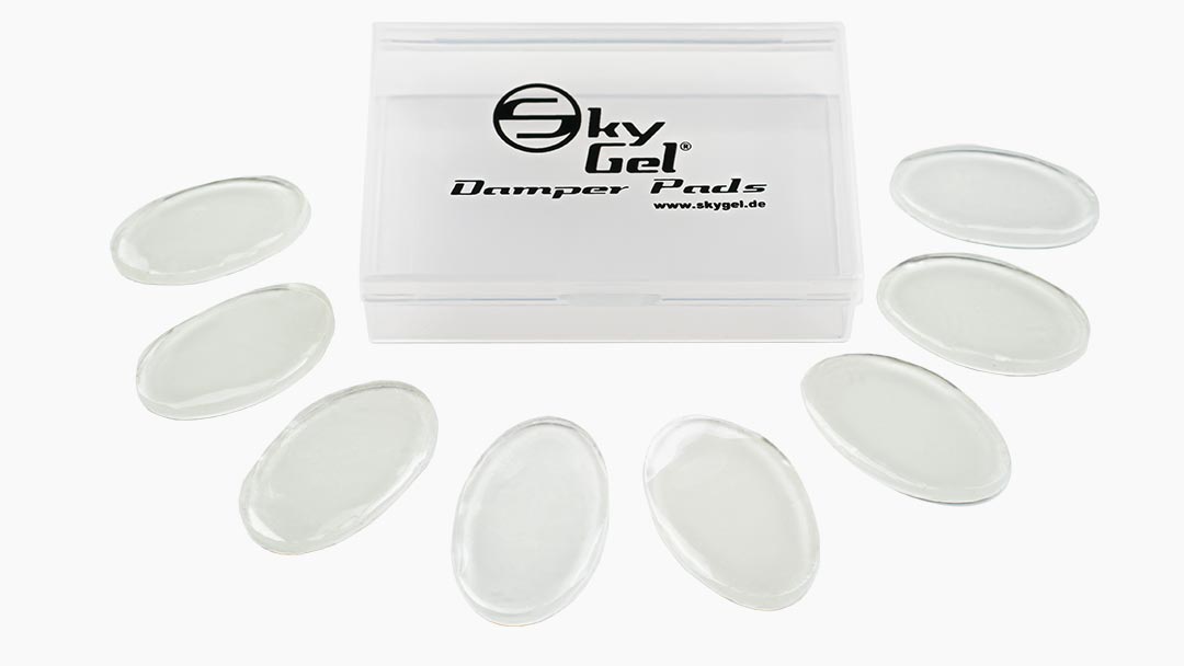 Gel Damper Pads clear (8 St.) für Trommeln, Becken & Percussion