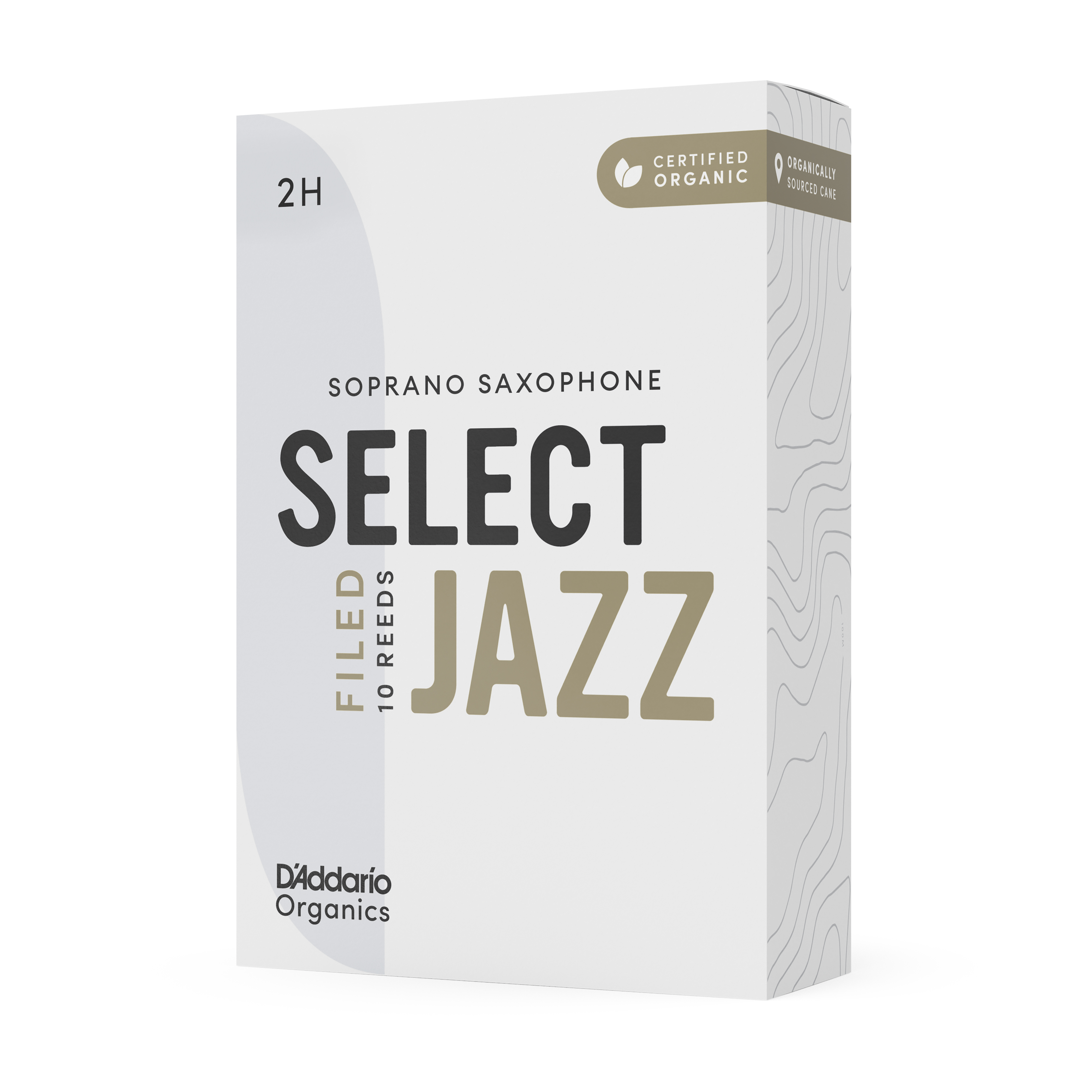 Jazz Select Organic Sopransax filed 2H 10er Packung