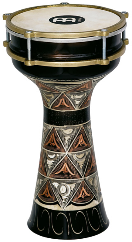 HE-204 Darbuka Kupfer, handgr.