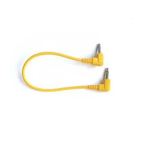 A-100CANG15 gewinkeltes Kabel 15cm gelb