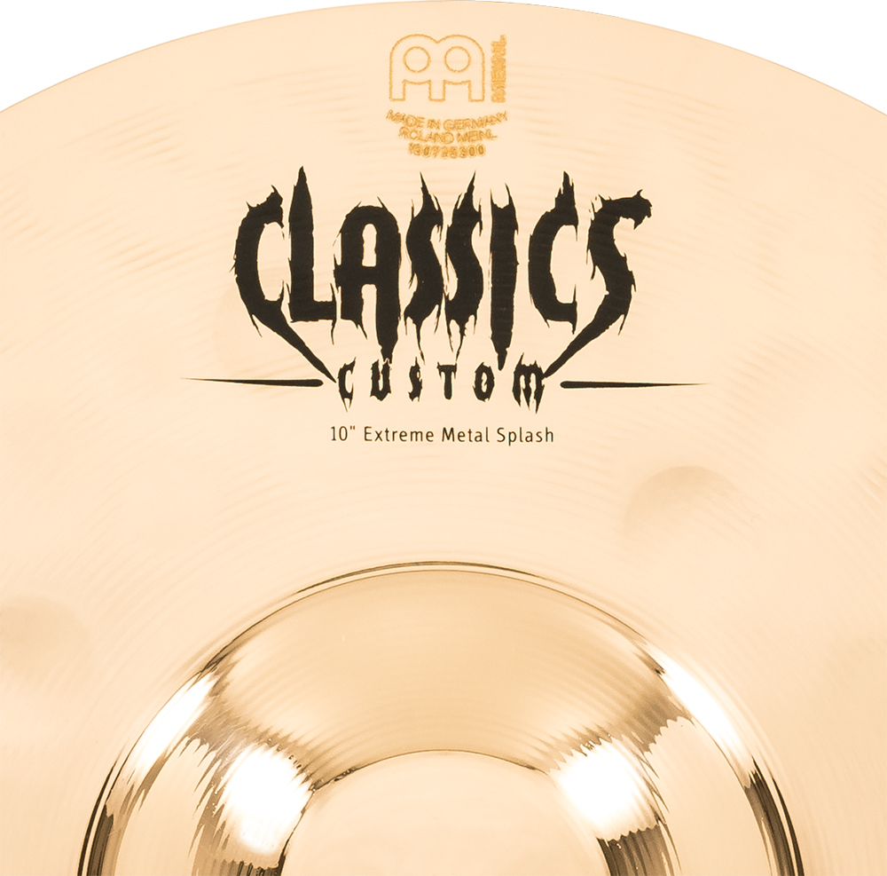 CC10EMS-B Classics Custom Extreme Metal Splash 10" Brilliant Finish CC10EMS-B Classics Custom Extreme Metal Splash 10" Brilliant Finish