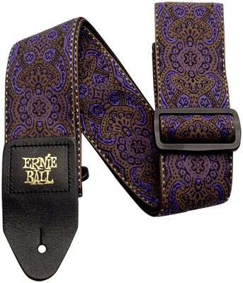 Jacquard, Purple Paisley