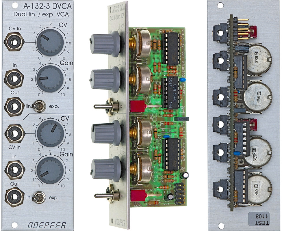 A-132-3 B-Ware Dual lin/exp VCA