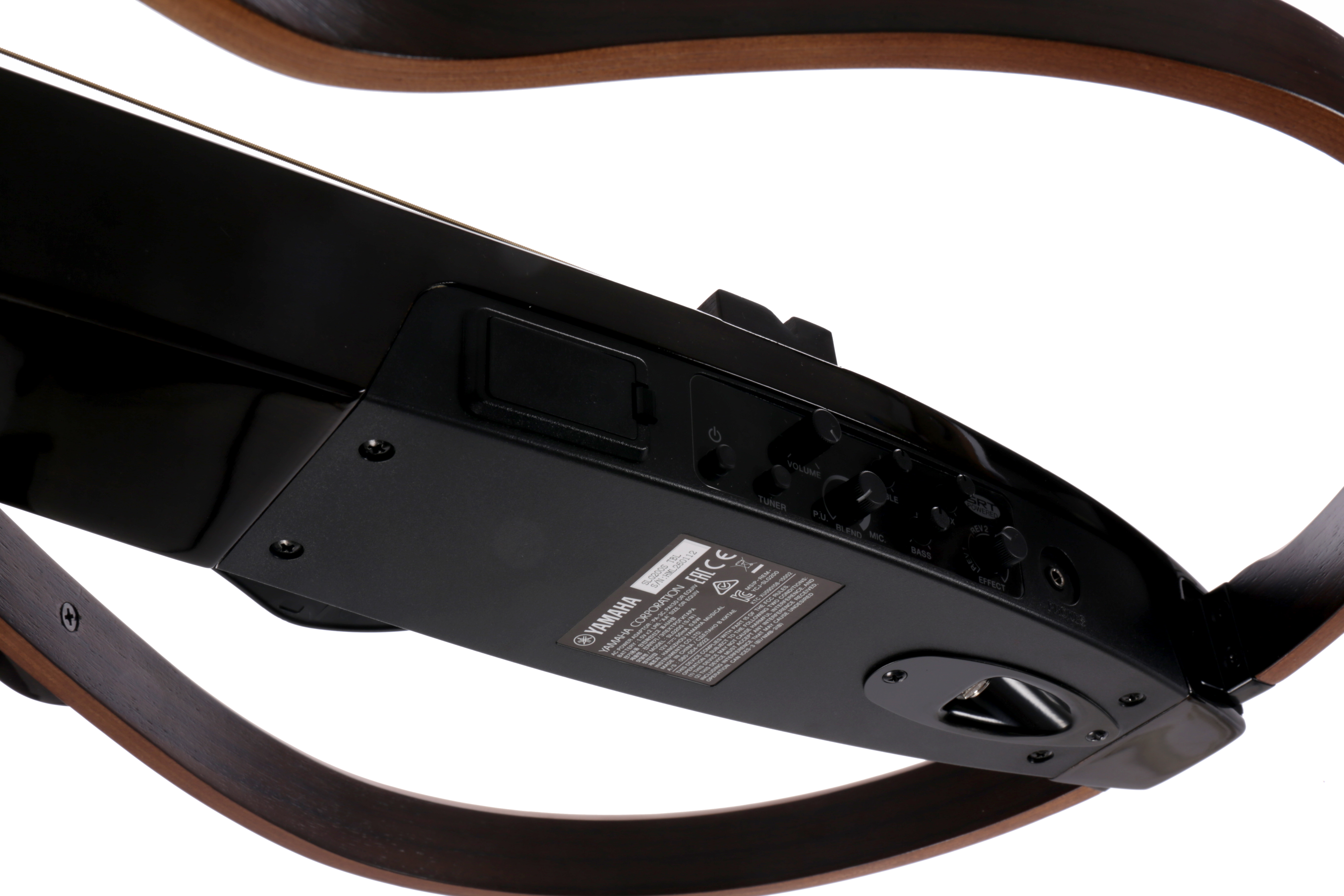 SLG200S Translucent Black Silent Steel Guitar