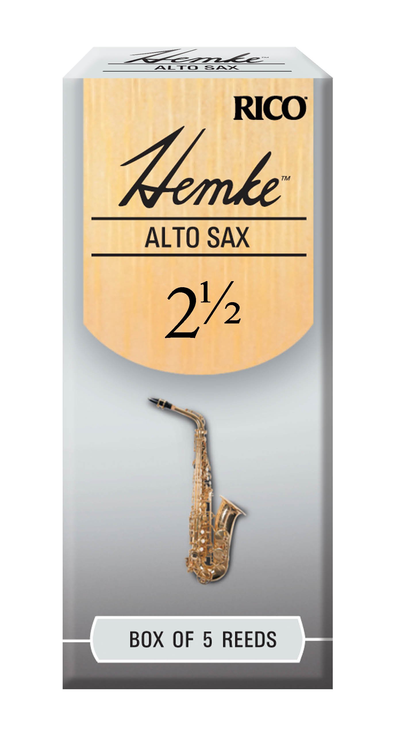 Altsaxblätter 2,5 5er Packung