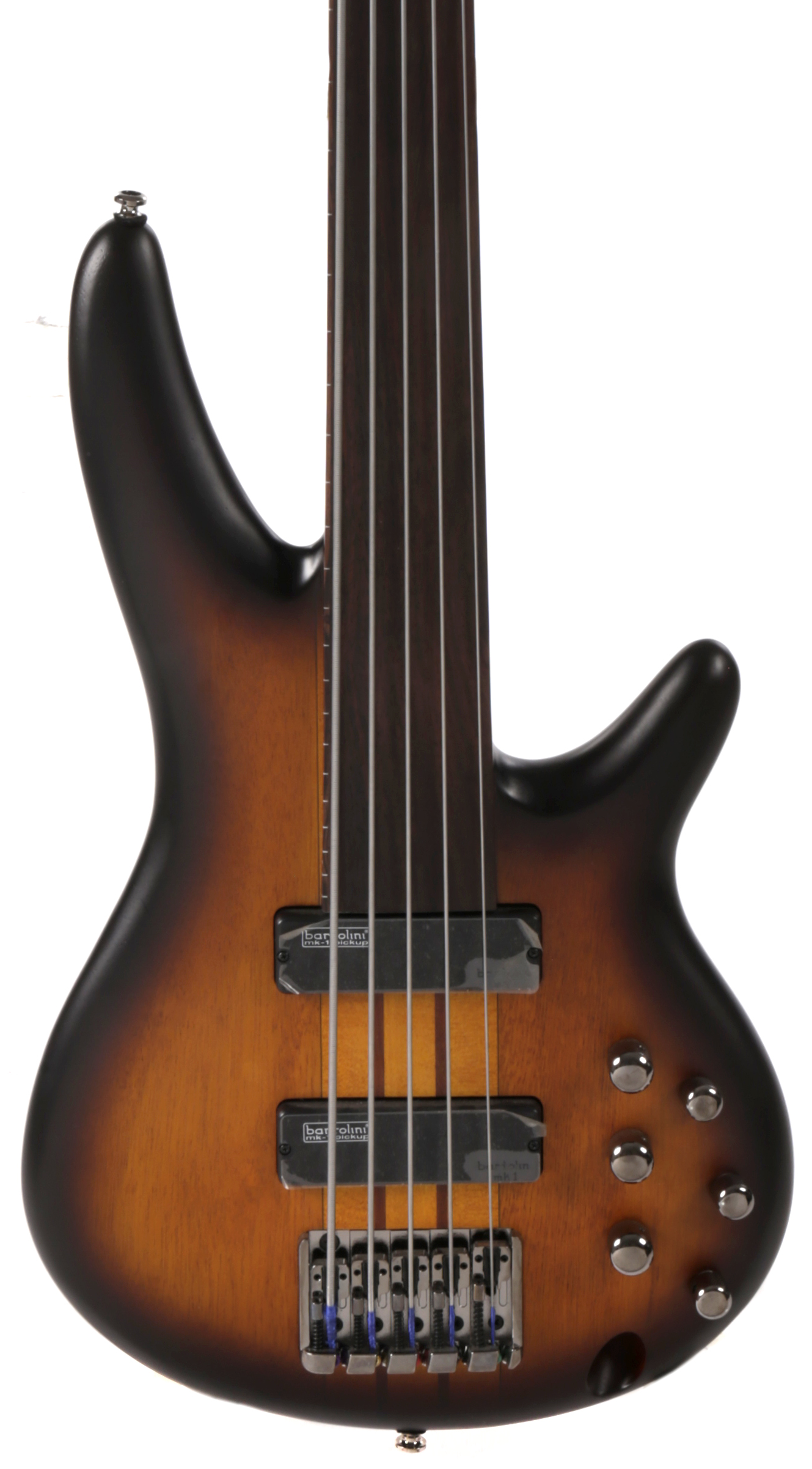 SRF705-BBF 5-Saiter Fretless Brown Burst Flat