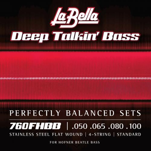 760 FHBB Shortscale Flat für Beatles Bass Deep Talkin Bass Flatwound