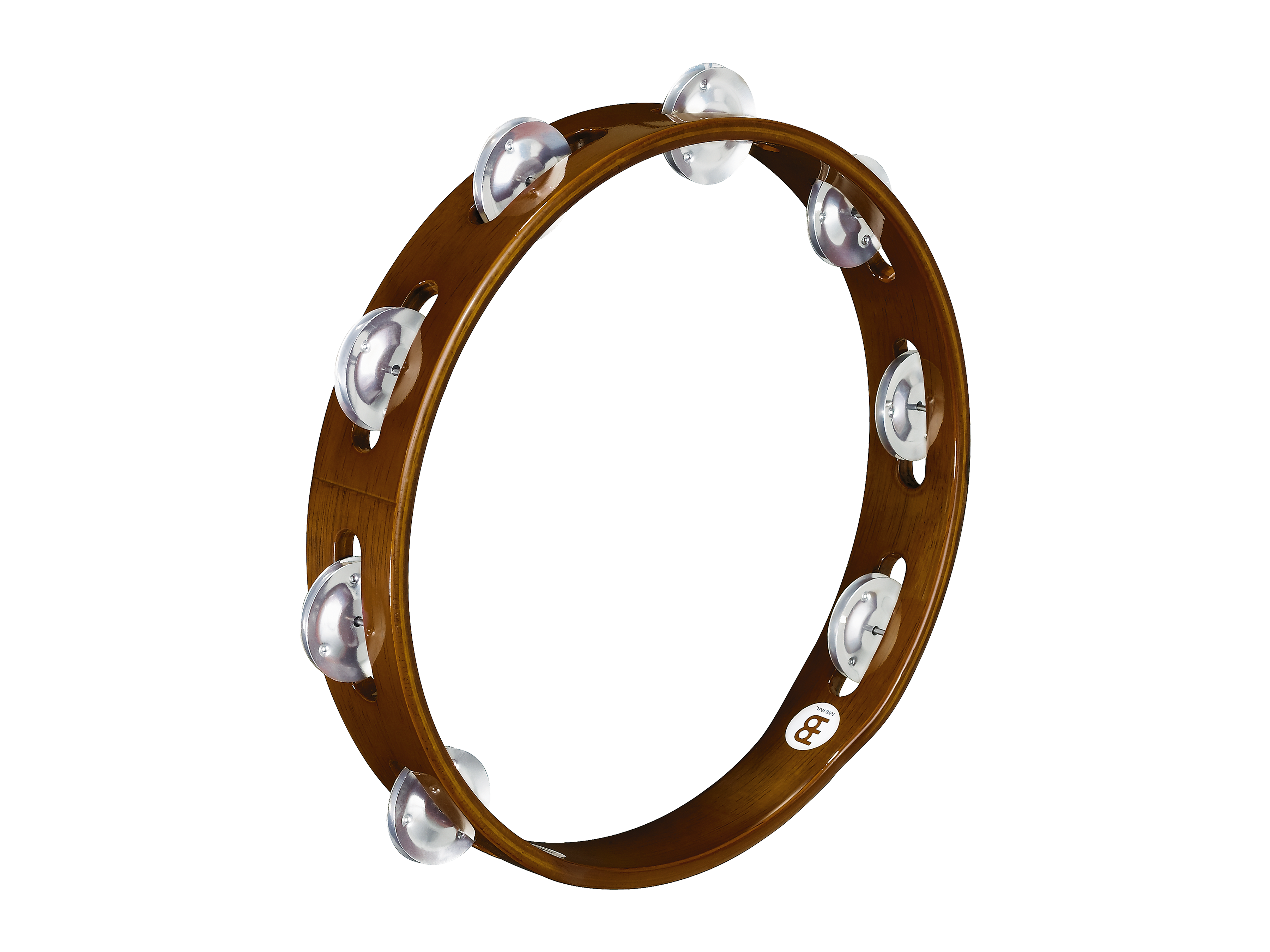 TA1A-AB Holztambourine - 10"/ 1-reihig
