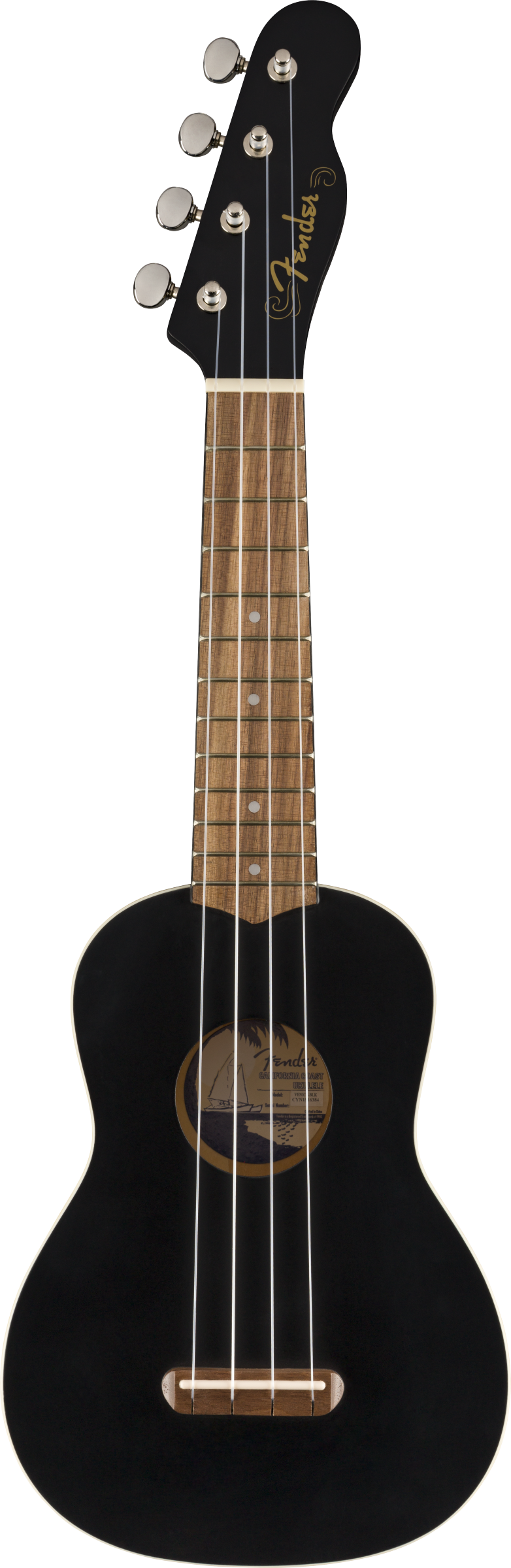 Venice Soprano Uke Black