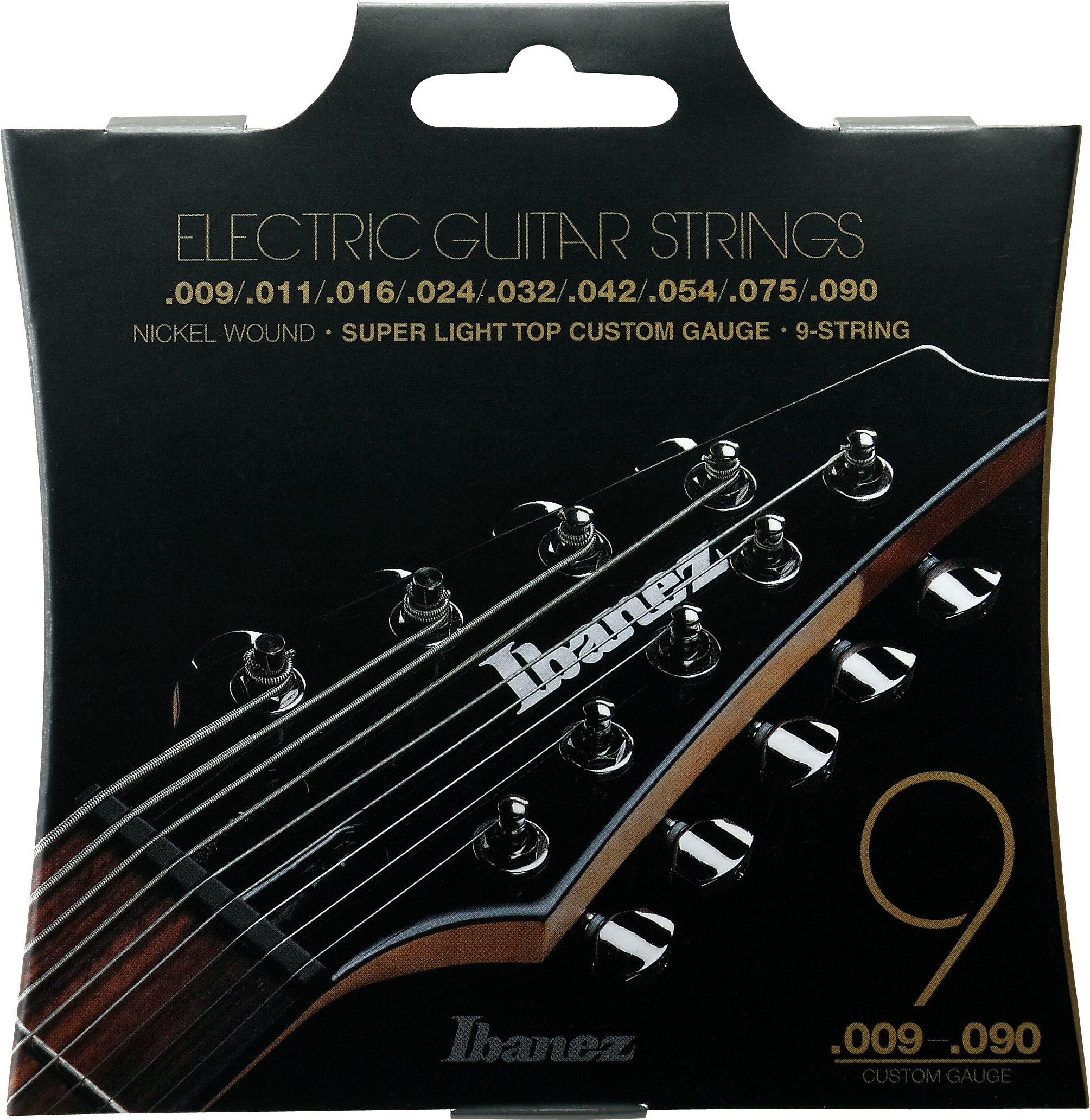 Nickel Round Wound IEGS9 9-String 009-090 9-String