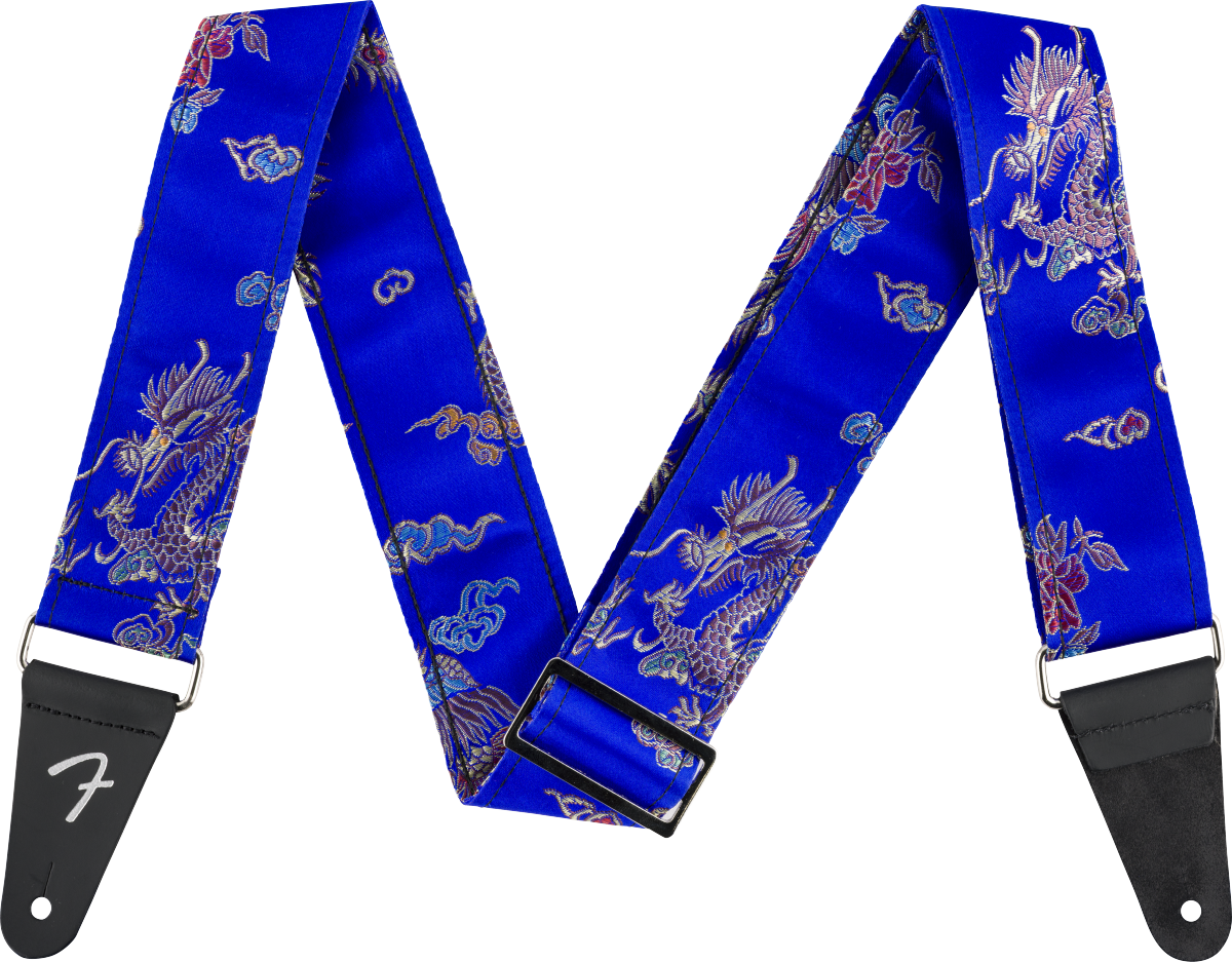 Satin Dragon Strap Royal Blue