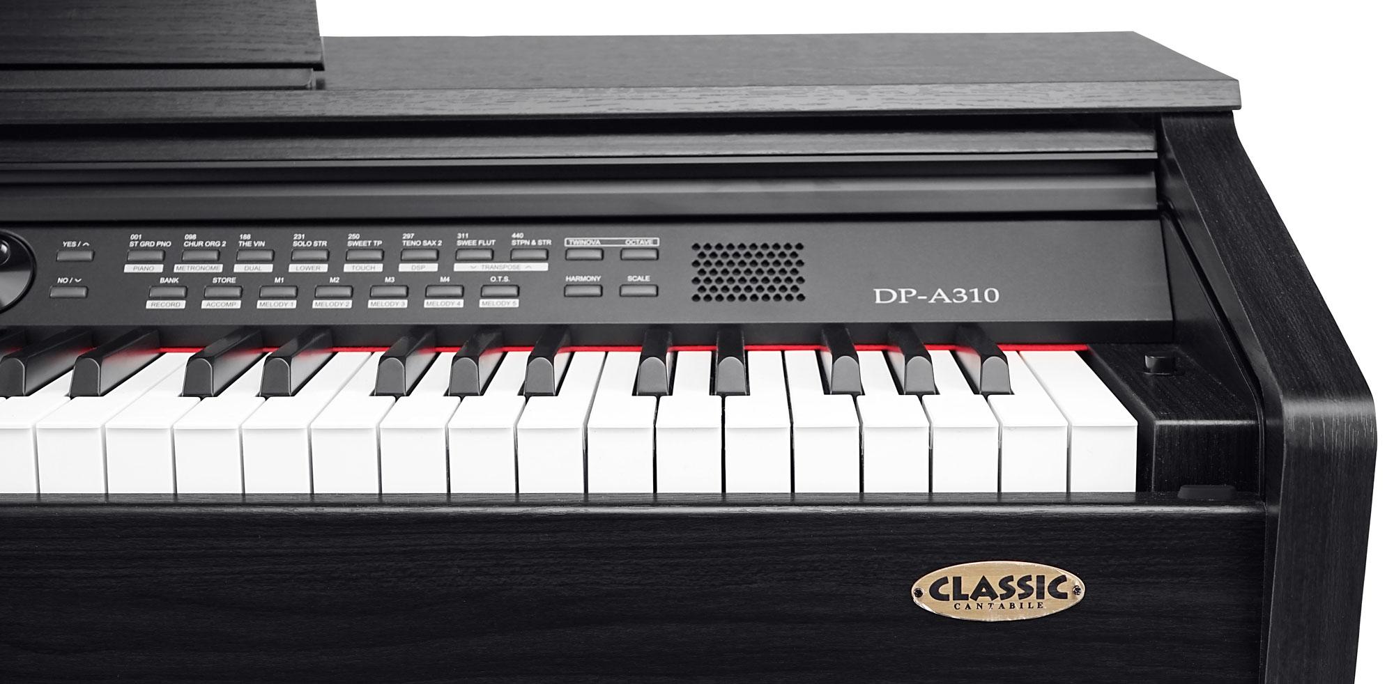 DP-A 310 SM E-Piano schwarz matt DP-A 310 SM E-Piano schwarz matt