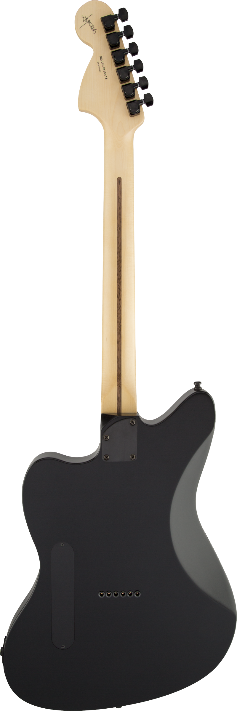 Jim Root Jazzmaster Flat Black Ebony Fingerboard