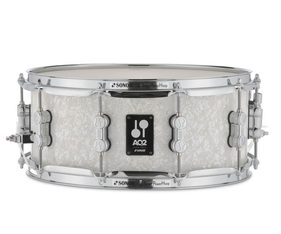 AQ2 Snare 14"x6" Ahorn White Pearl WHP AQ2 1406 SDW #WHP