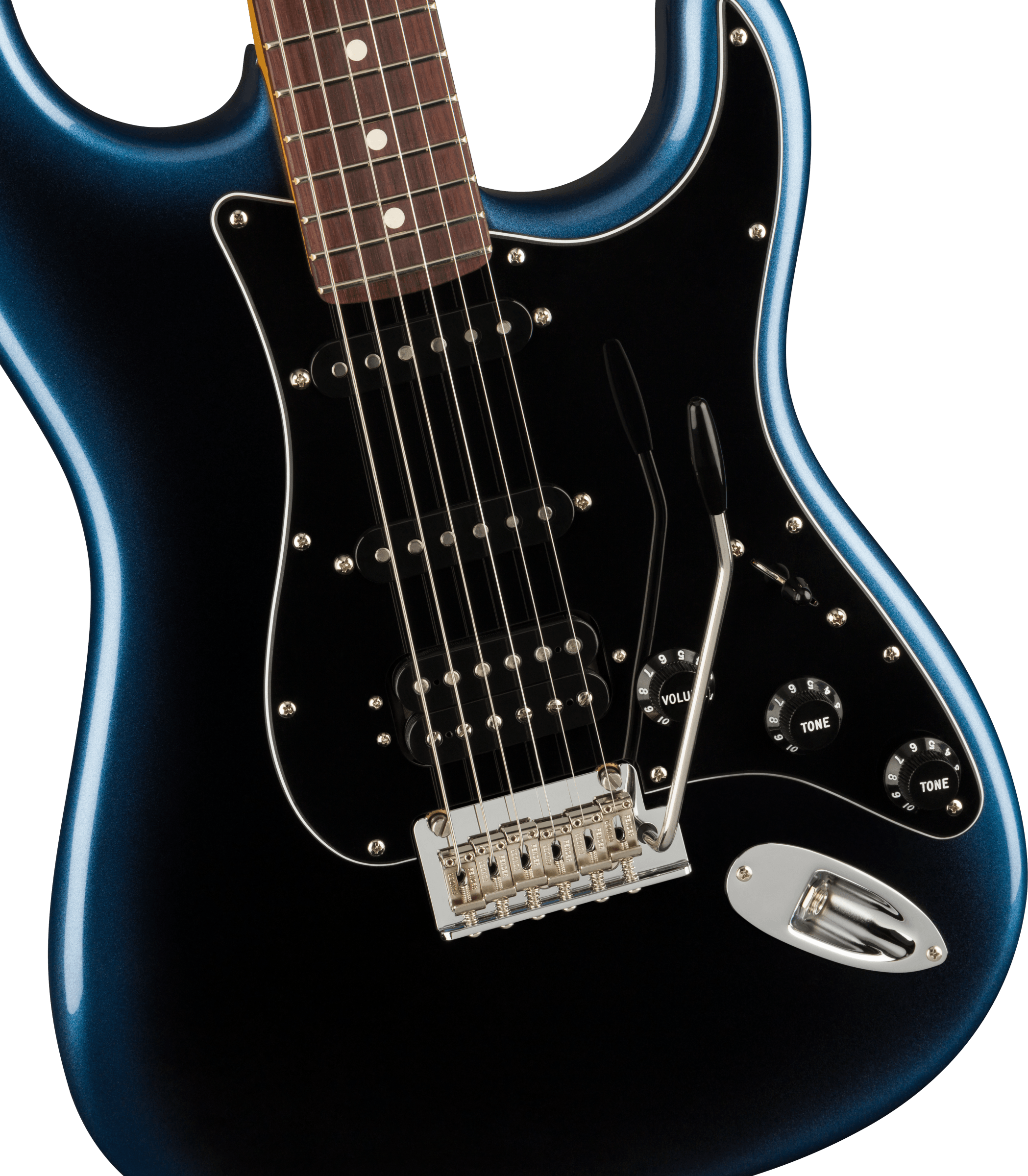 American Professional II Stratocaster HSS Rosewood Fingerboard, Dark Night