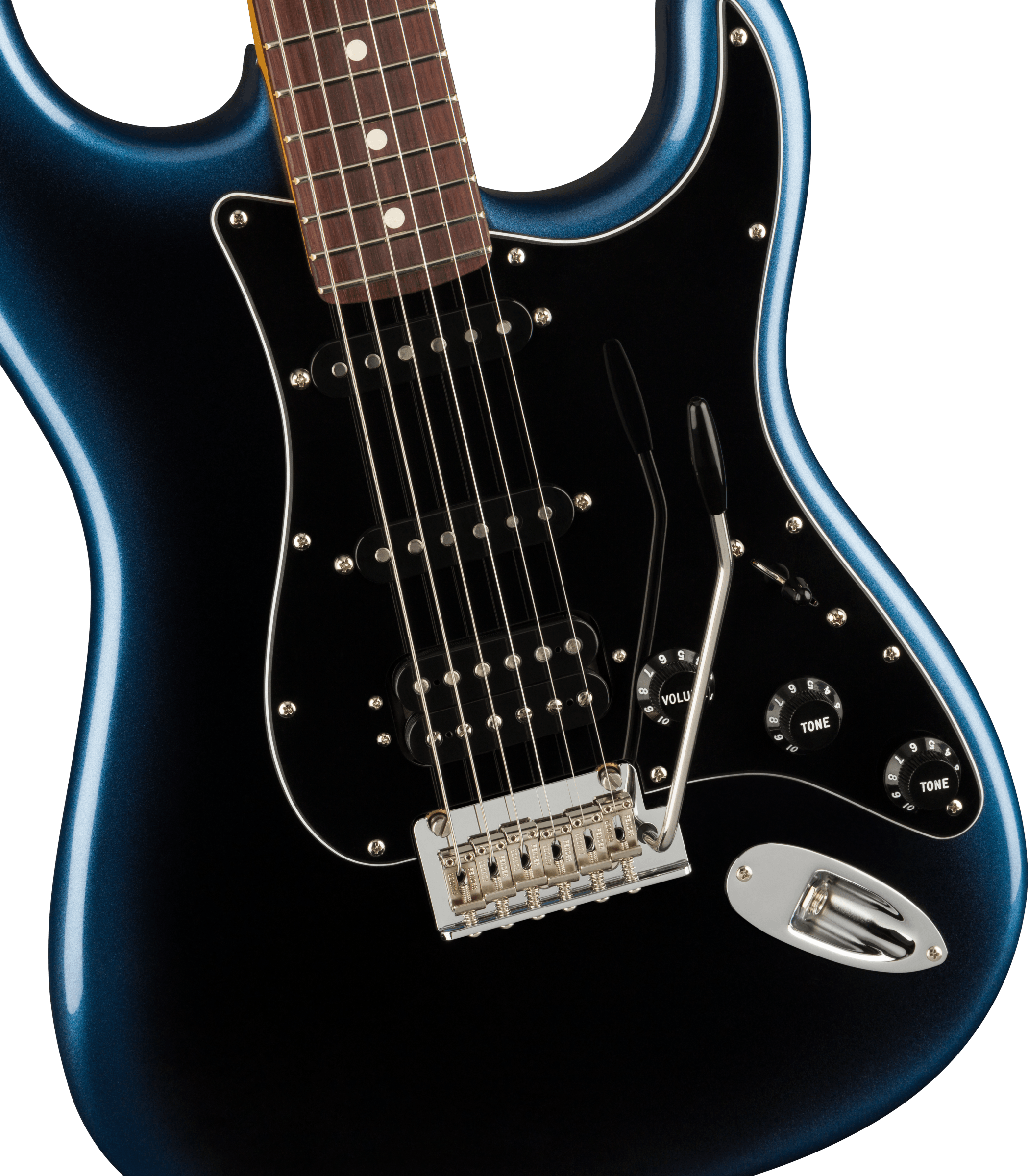 American Professional II Stratocaster HSS Rosewood Fingerboard, Dark Night American Professional II Stratocaster HSS Rosewood Fingerboard, Dark Night