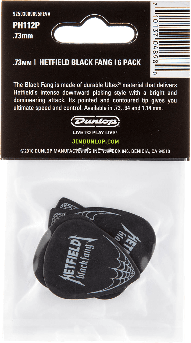 Player's Pack Ultex Hetfields Black Fang 0.73 mm