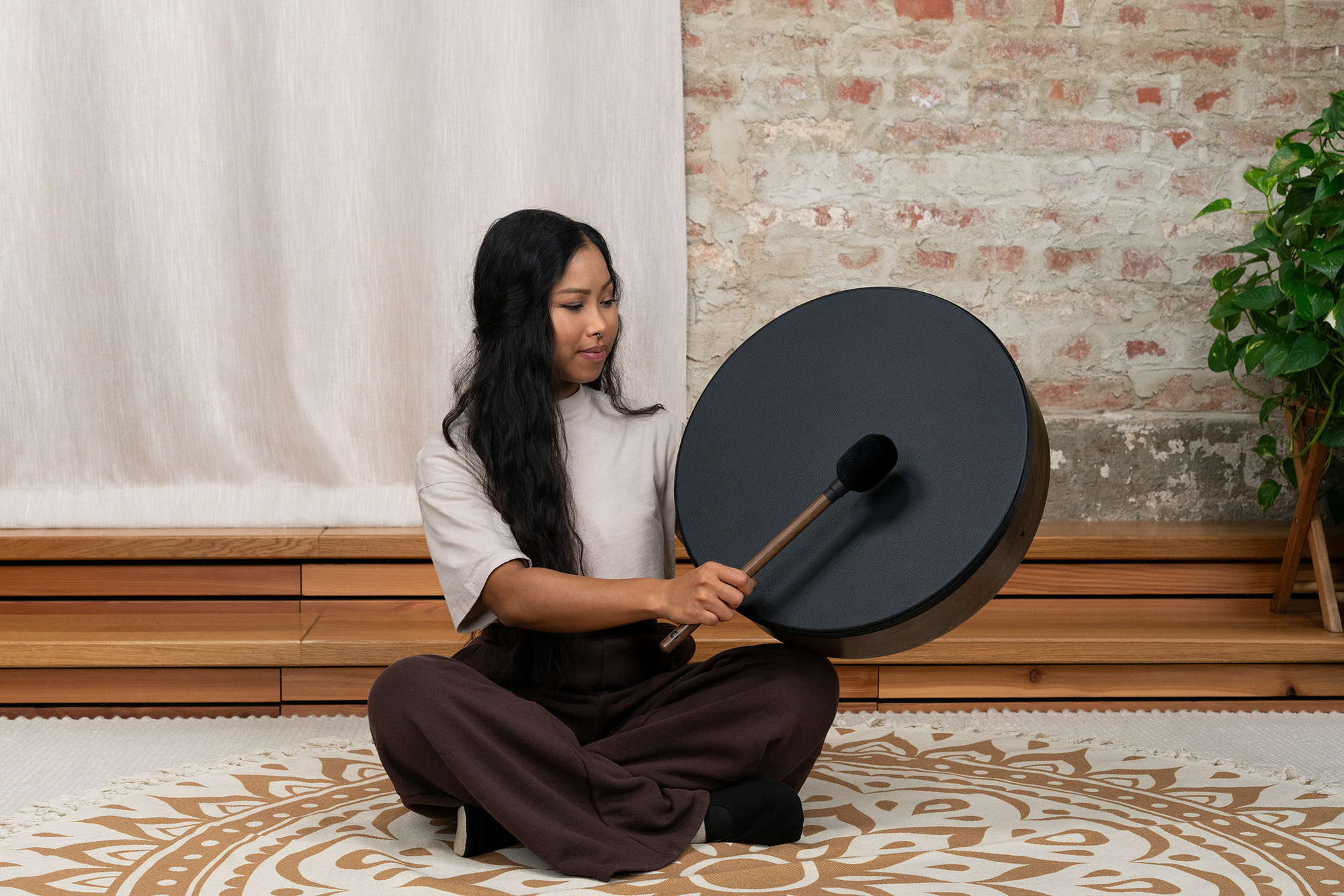 BD18WB-NH Sonic Energy Bodhran Drum - 18" / Nappafell BD18WB-NH Sonic Energy Bodhran Drum - 18" / Nappafell