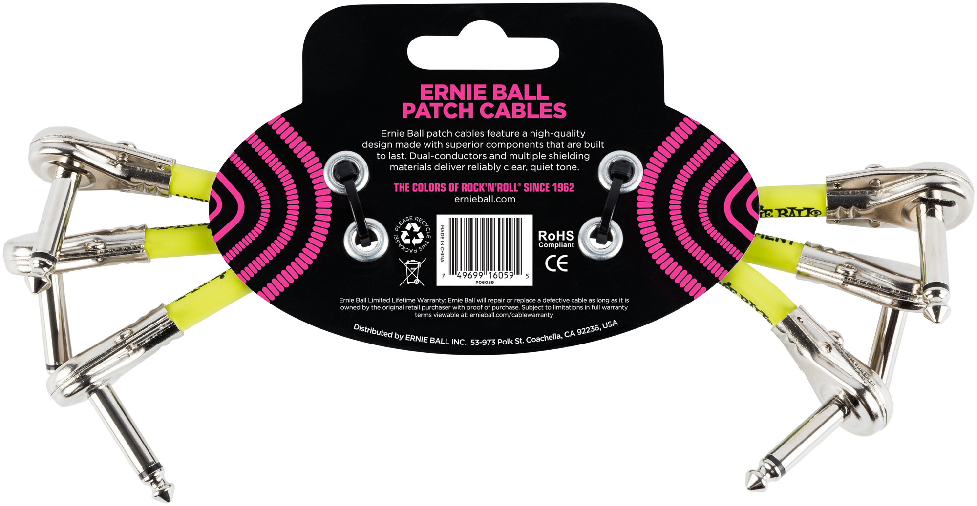 Patchkabel, flach gewinkelt/flach schwarz, 15cm, 3er Pack