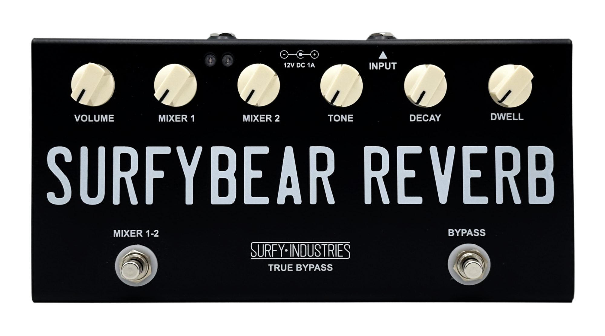 SurfyBear Pedal Compact Black