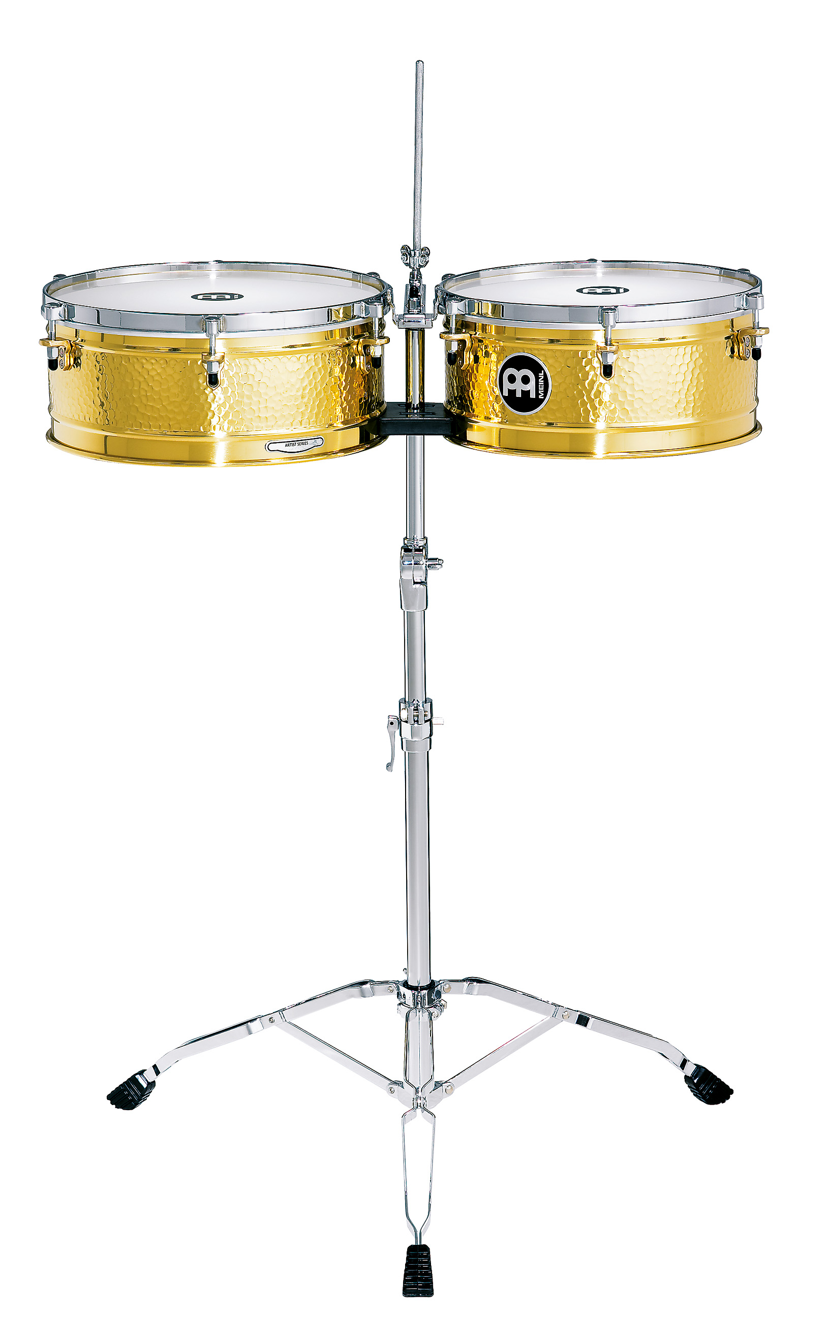 LC1BRASS Artist Series Timbales 14" & 15" - Luis Conte