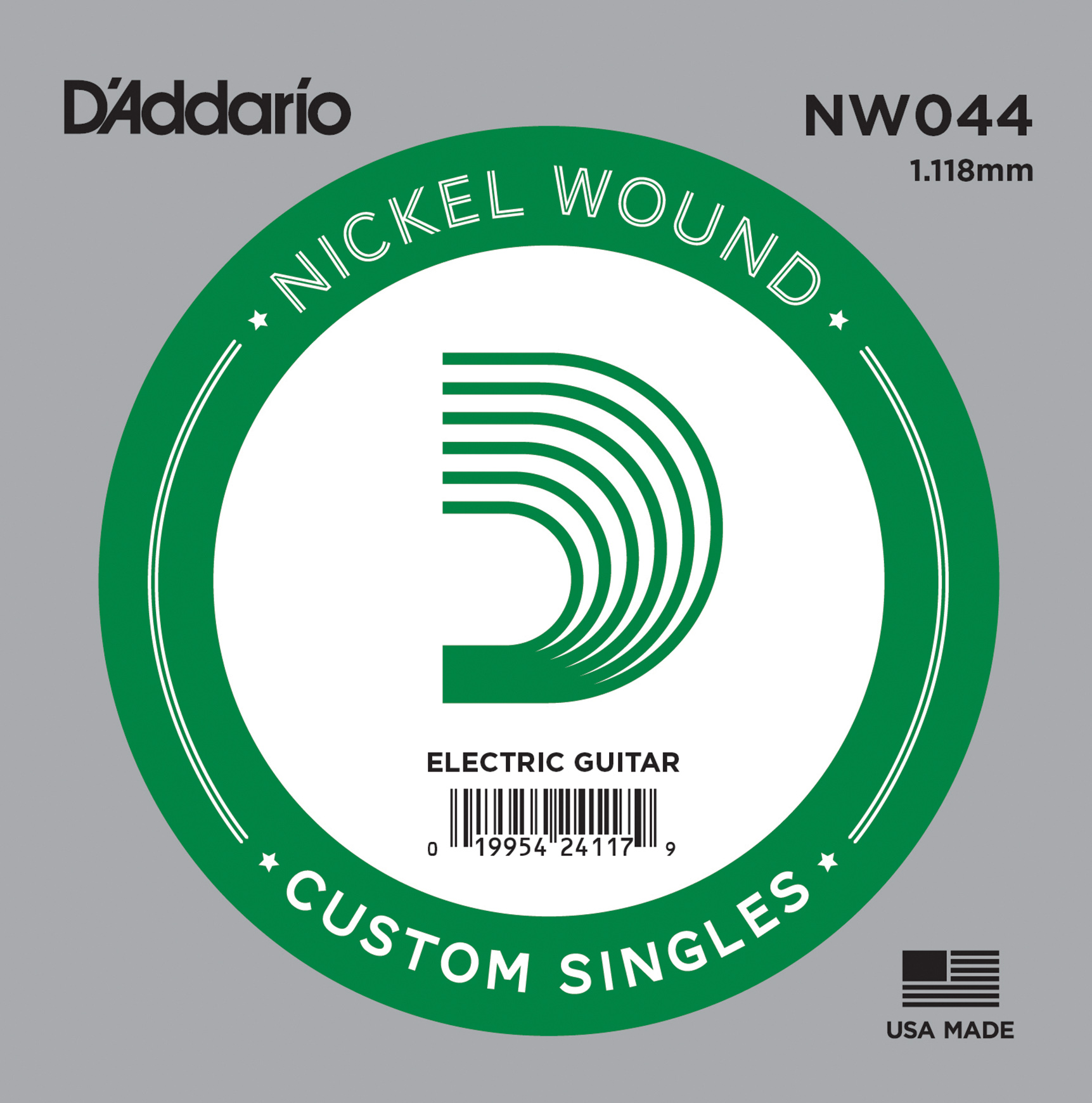 NW044 Nickel Round Wound 44