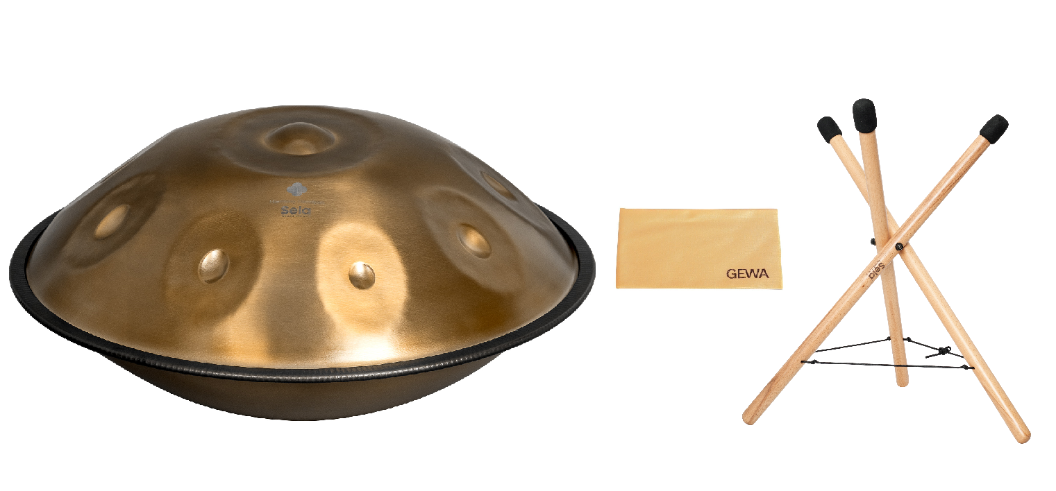 SE 202 Harmony Handpan D Amara Stainless Steel Set