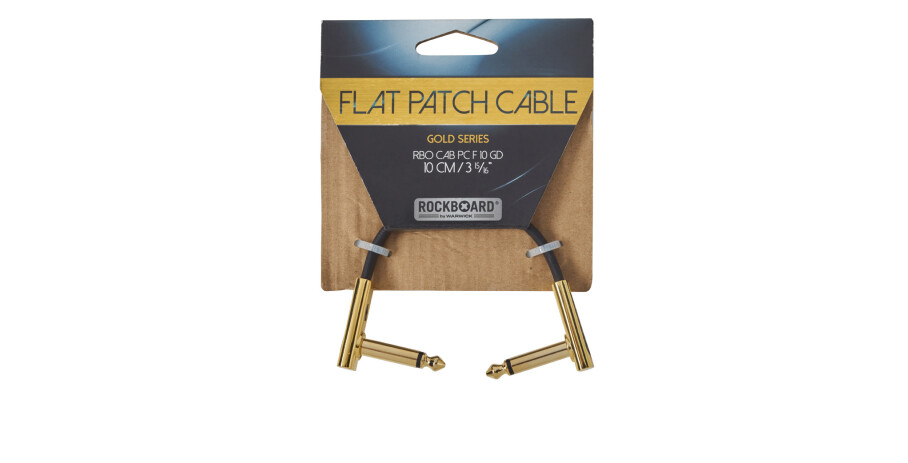 Gold Series Flat Patch Cable 10 cm