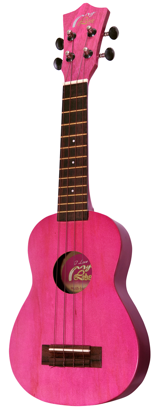 MLUS-146MHR Sopran Ukulele, My Hawaian Rose