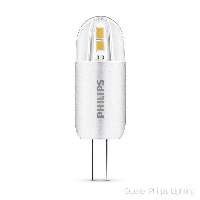 LED Leuchtmittel, 12V/2W für G4 Fassung Alternative zu Halogen, G-4 Fassung