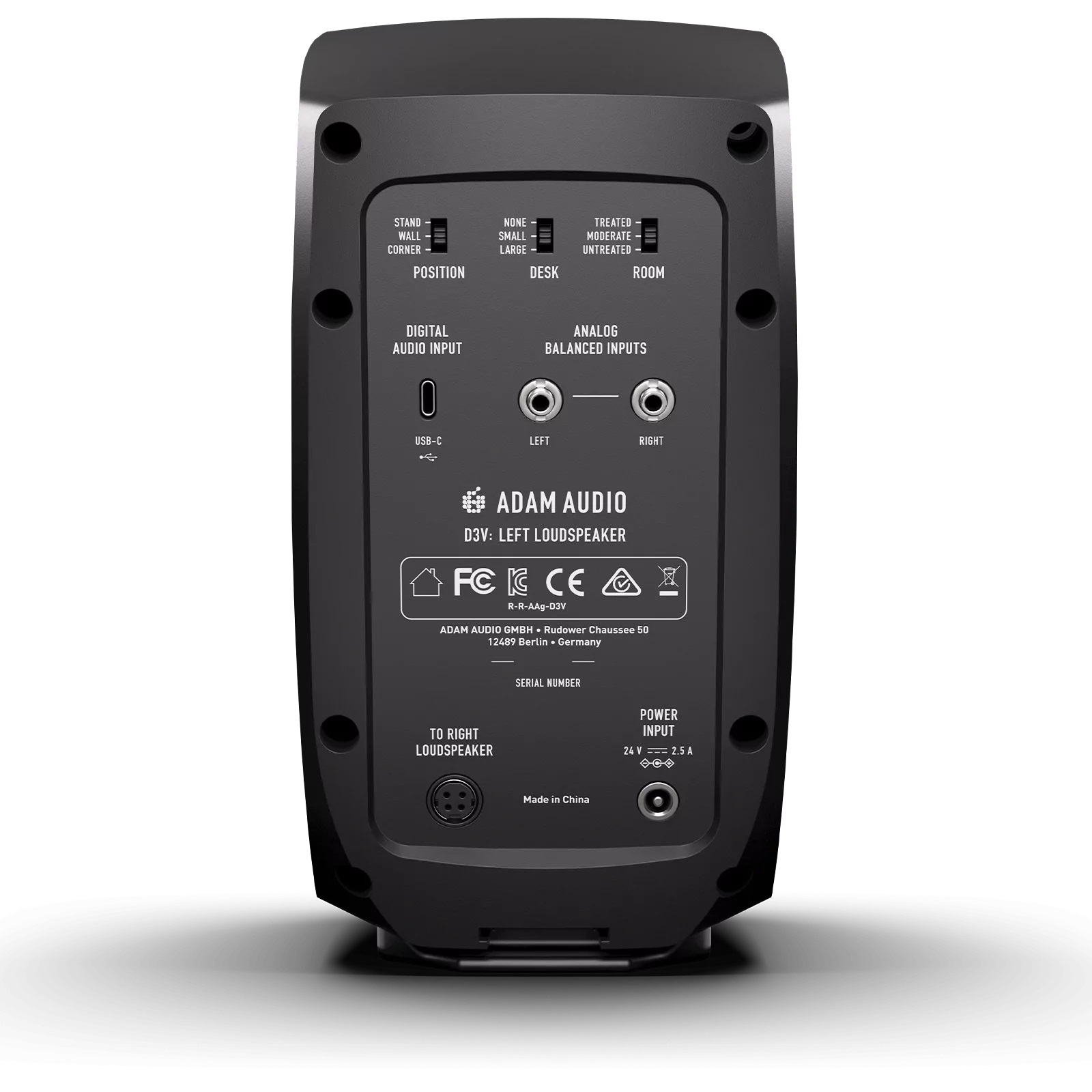 D3V Black - Paar