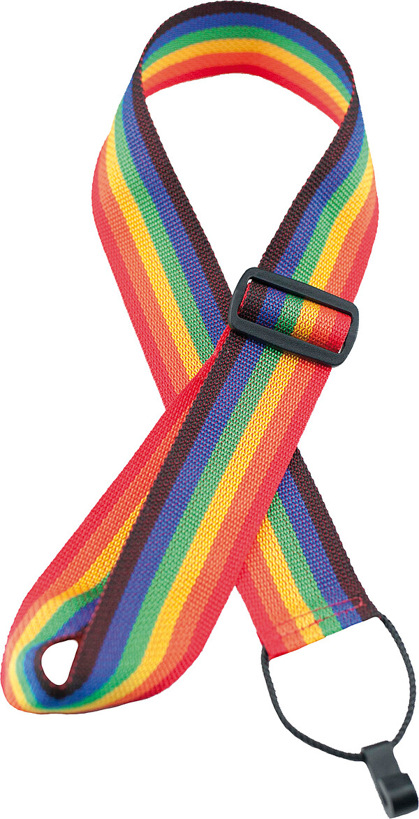 Classic Guitar Strap Rainbow