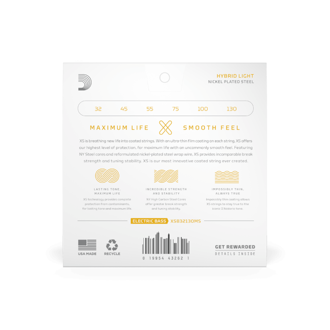 XSB32130MS 32-130 Hybrid Light 6-String, Multiscale