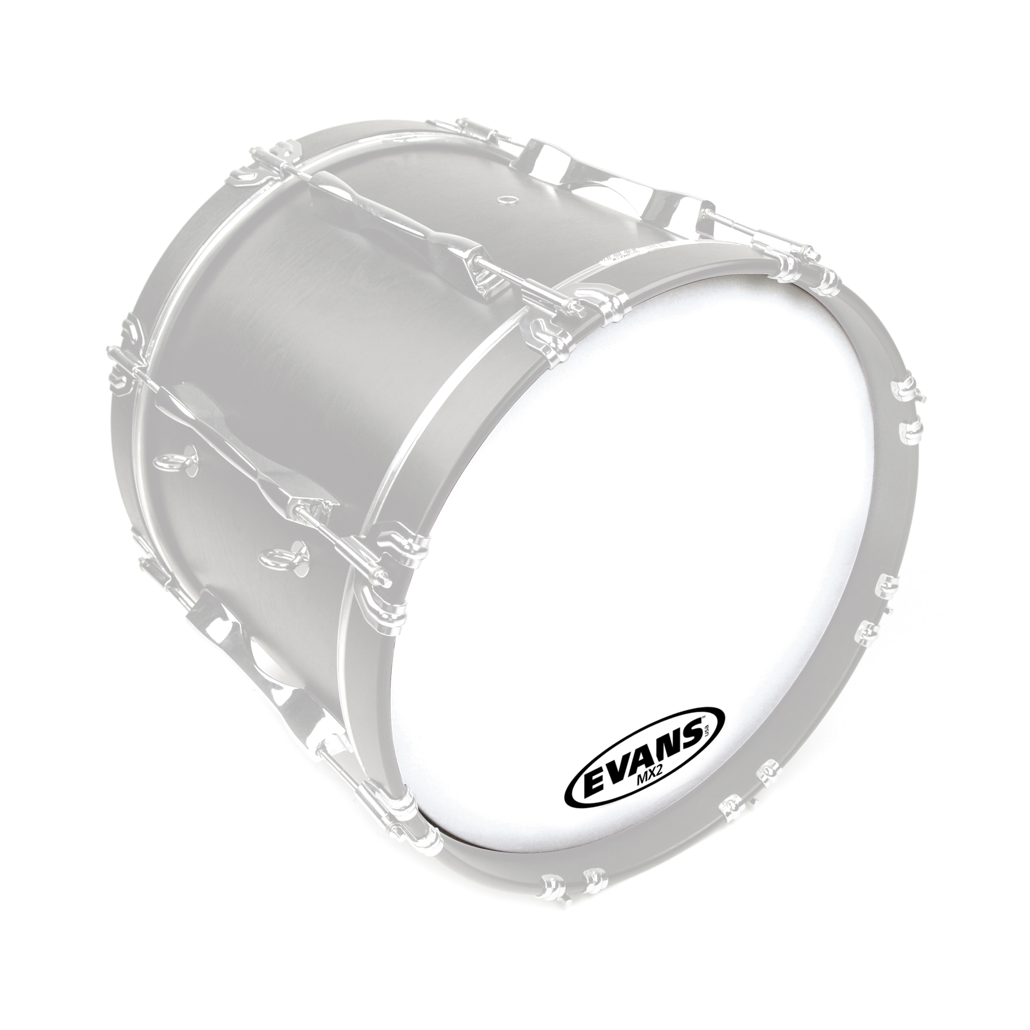 MX2 26'' White Bass Marching