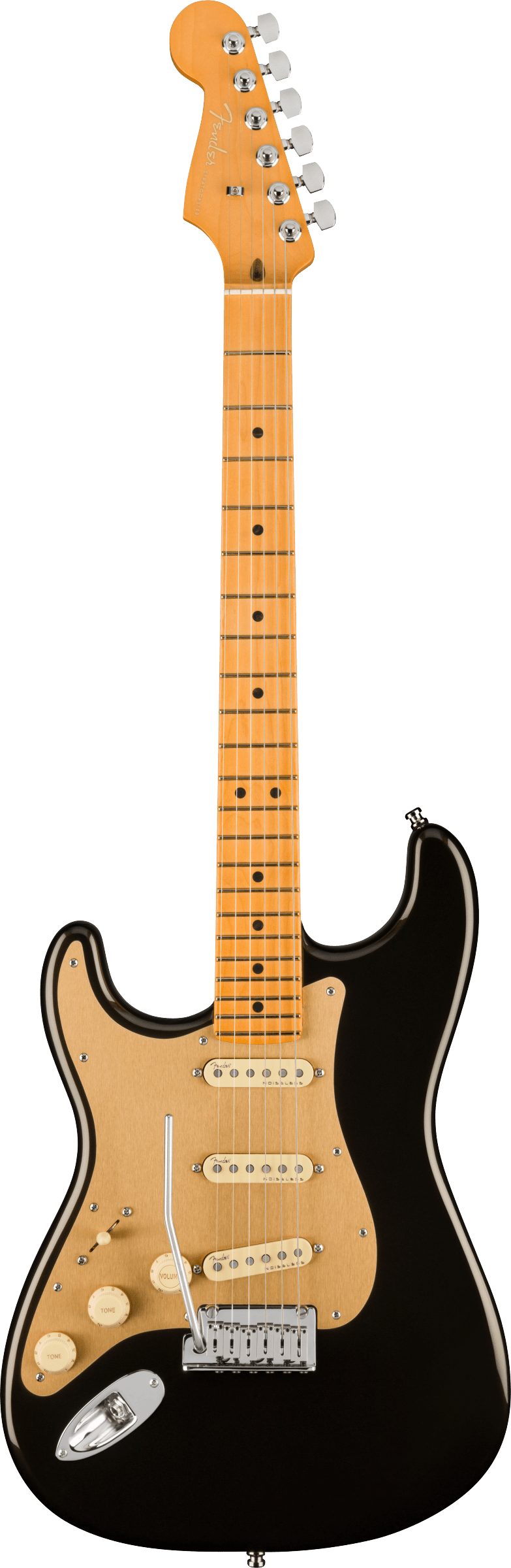 American Ultra Stratocaster Left-Hand Maple Fingerboard, Texas Tea