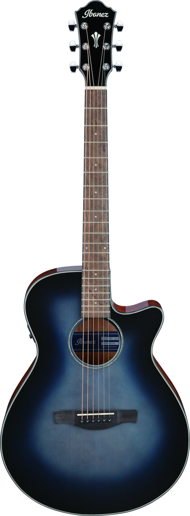 AEG50-IBH Indigo Blue Burst High Gloss