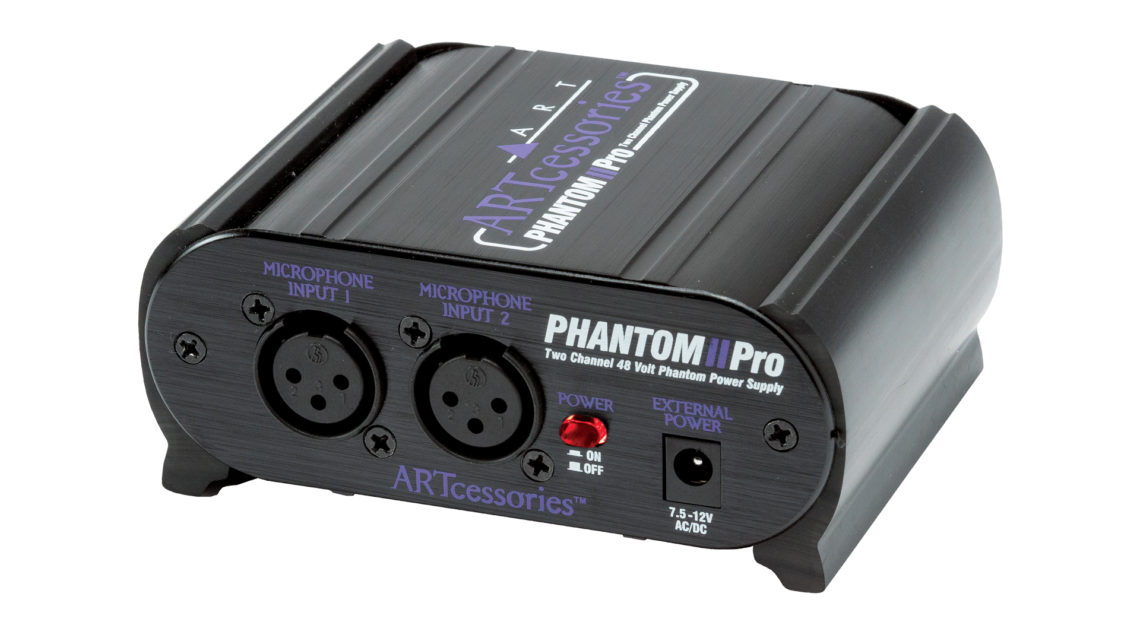 Phantom II Pro Zwei-Kanal 12/48 Volt Speisung