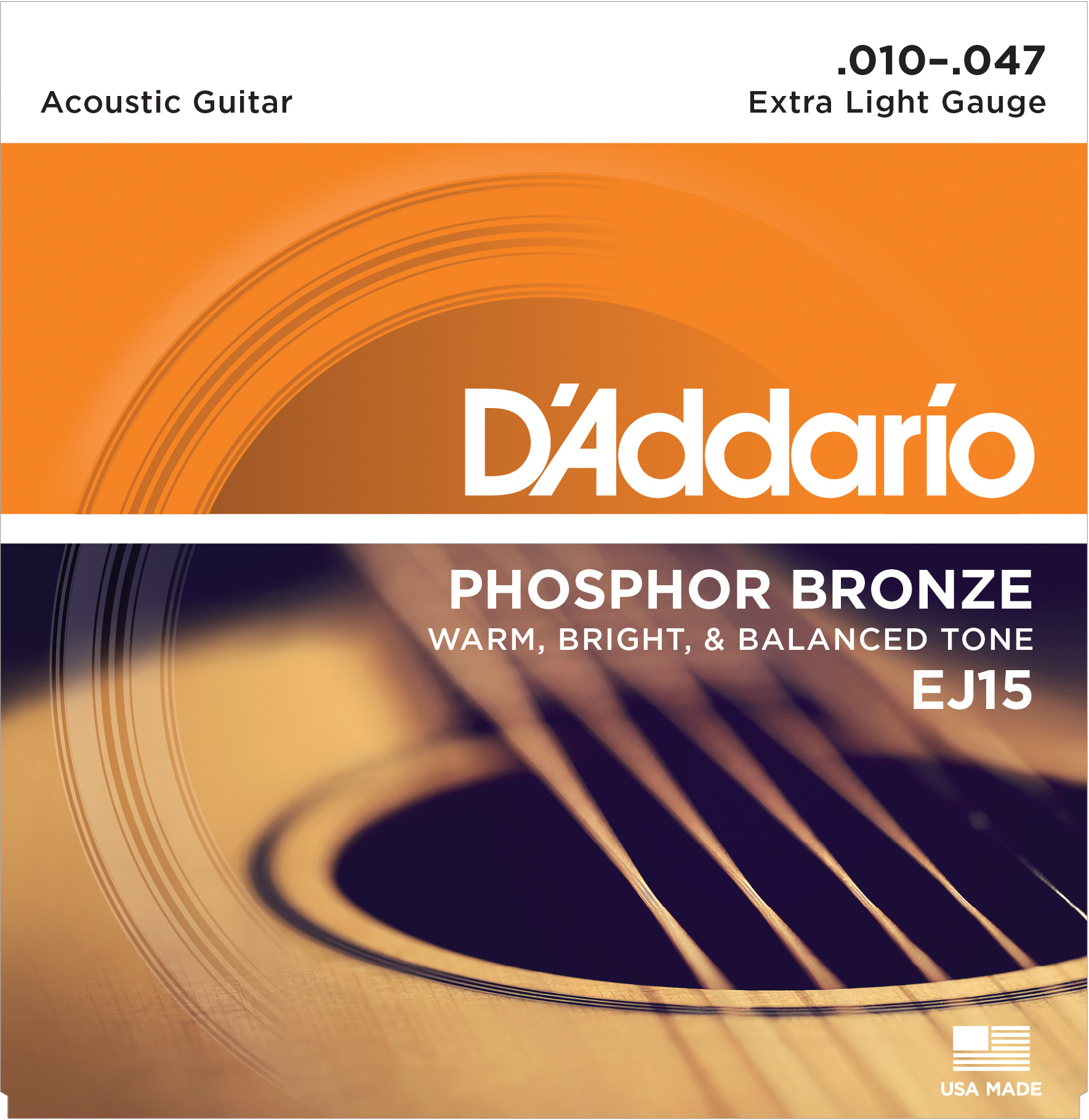 EJ15 Phosphor Bronze extra light 010-047