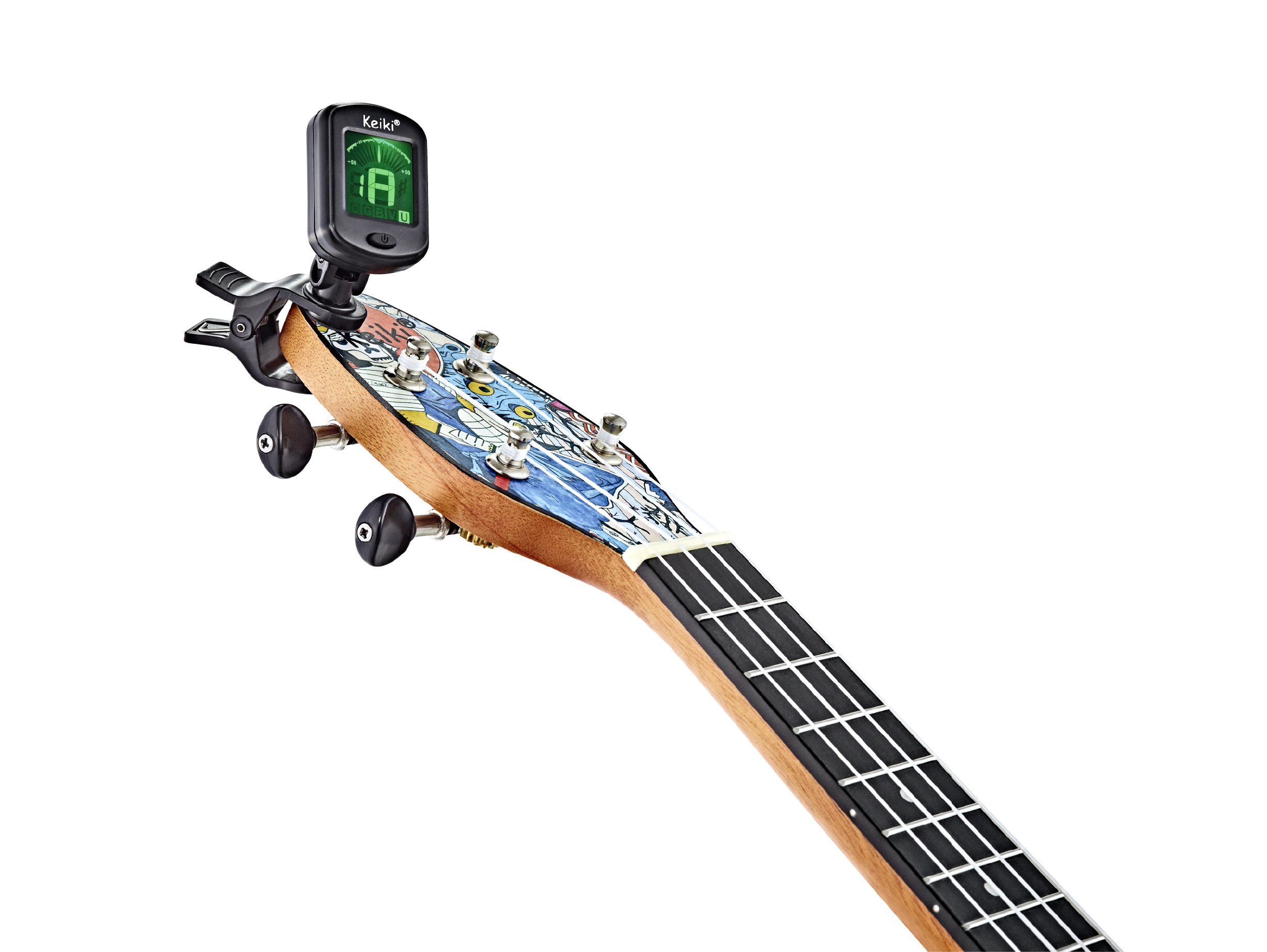 KEIKI Ukulelen Set "Spaceman" inkl. Gymbag/H-Tuner/5 Picks/Gurt KEIKI Ukulelen Set "Spaceman" inkl. Gymbag/H-Tuner/5 Picks/Gurt