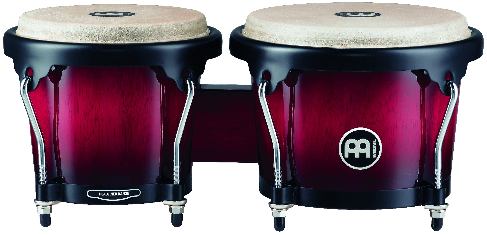 HB100WRB Bongo Set Headliner Wine Red Burst 6,75''/8''