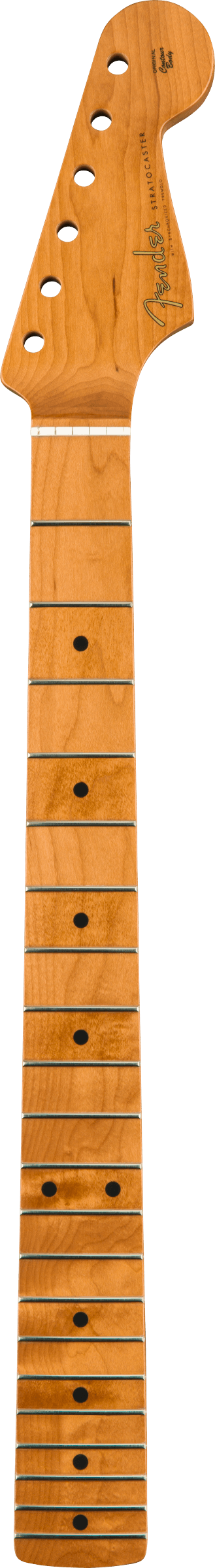 Roasted Maple Vintera Mod '60's Stratocaster Neck 21 Medium Jumbo Frets, 9.5", "C" Shape