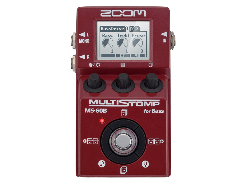 MS-60B Bass Multieffekt MS-60B Bass Multieffekt