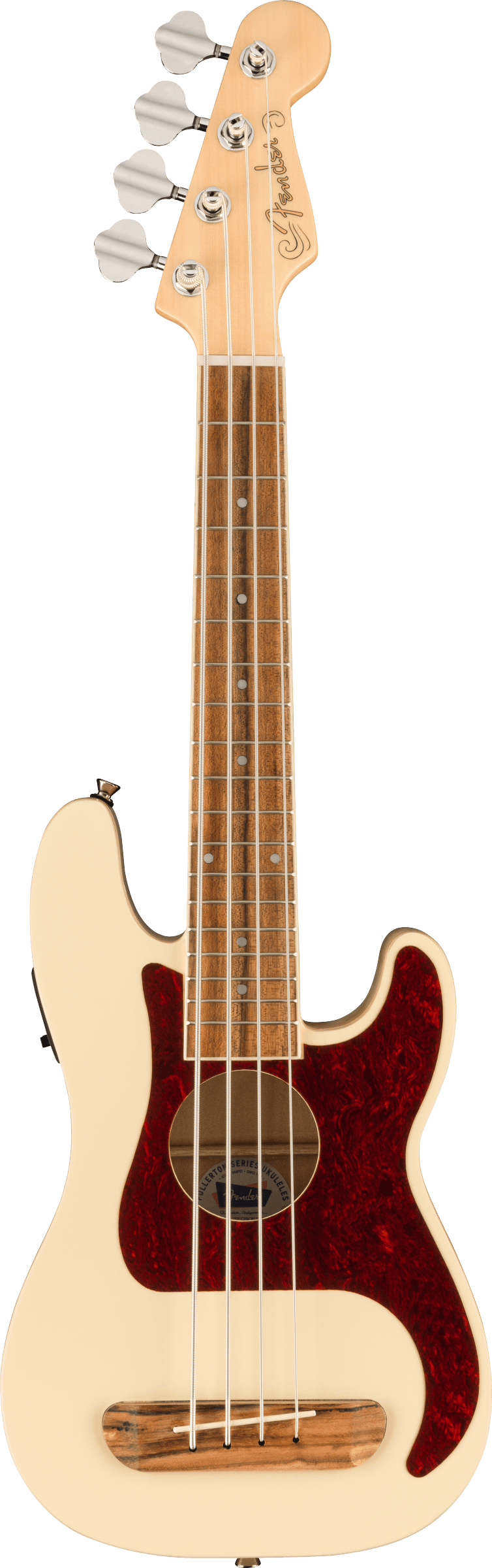 Fullerton Precision Bass Uke Olympic White