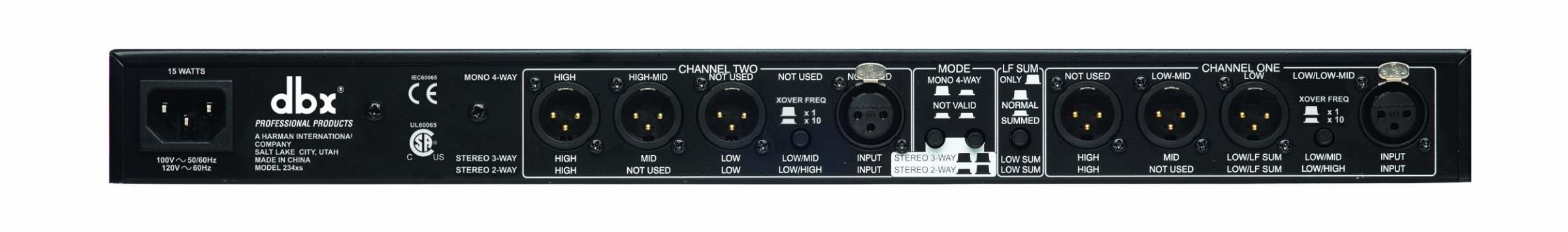 234 XS Frequenzweiche