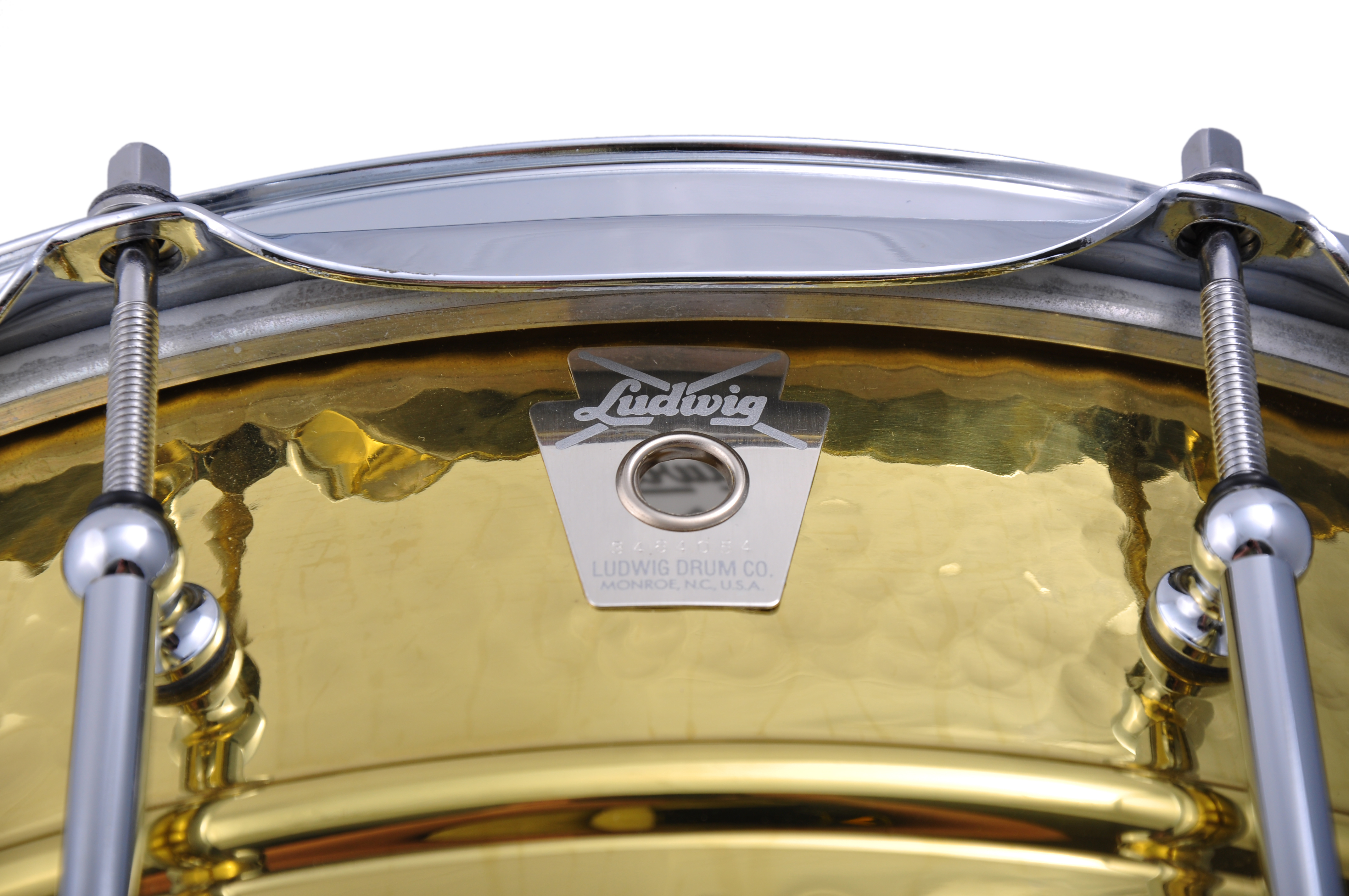 Supra-Phonic Hammered Brass 14"x 6,5" P-85 Tube Lugs Supra-Phonic Hammered Brass 14"x 6,5" P-85 Tube Lugs