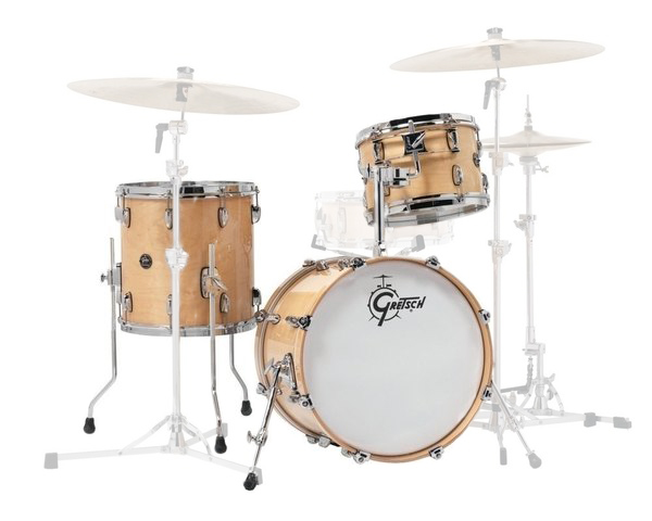 Renown Maple 18"/12"/14" Gloss Natural incl. Einzeltomhalter